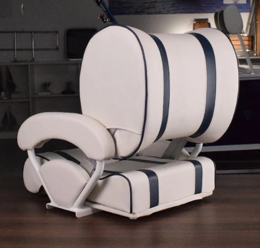 Flip Up And Flip Back Helm Boat Seat